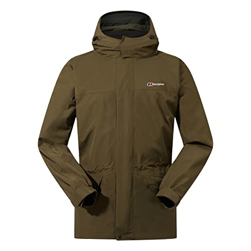 Berghaus Herren Cornice III Interactive Gore-Tex Wasserdichte Shell Jacke, Langlebiger, atmungsaktiver Regenmantel von Berghaus