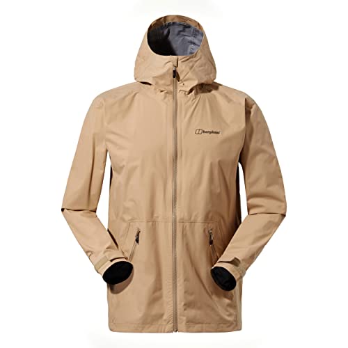 Berghaus Herren Deluge Pro 2.0 Wasserdichte Shell Jacke, verstellbare, strapazierfähige Jacke, Regenschutz von Berghaus