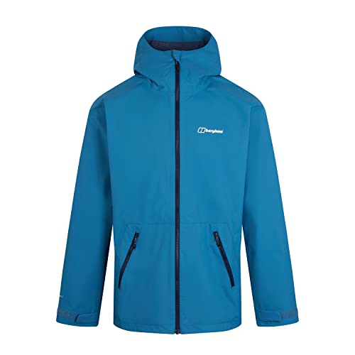 Berghaus Herren Deluge Pro 2.0 Wasserdichte Shell Jacke, verstellbare, strapazierfähige Jacke, Regenschutz von Berghaus