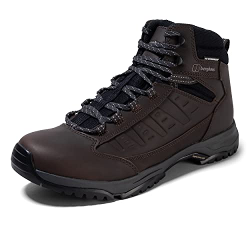 Berghaus Herren Expeditor Ridge 2.0 Lederwanderschuhe - Schwarz/Braun - UK 8.5 von Berghaus