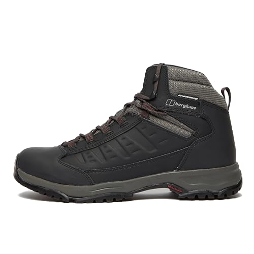 Berghaus Herren Expeditor Ridge 2.0 Lederwanderschuhe - Schwarz/Rot - UK 7 von Berghaus