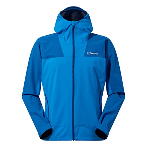 Berghaus Herren Kember Vented wasserdichte shell Jacke, strapazierfähiger, atmungsaktiver Regenmantel, Limoges, XL von Berghaus