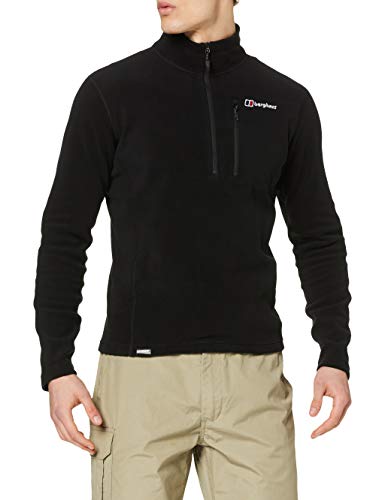 Berghaus Herren Prism Micro Polartec Half Zip Fleece, Zusätzliche Wärme, Extra Bequem Fleecepullover, Schwarz, XS EU Berghaus Herren Prism Micro Polartec Half Zip Fleece, Zusätzliche Wärme, Extra Bequem Fleecepullover, Schwarz, XS EU von Berghaus