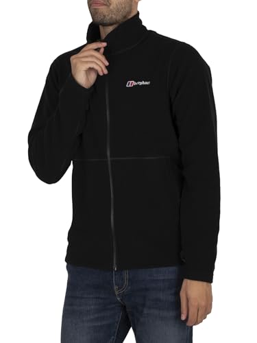 Berghaus Herren Prism Micro Polartec Half Zip Fleece Sweater - Schwarz - XL von Berghaus