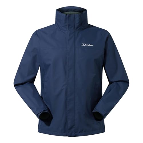 Berghaus Herren RG Alpha 2.0 Wasserdichte Shell Jacke, extra atmungsaktiver, strapazierfähiger, leichter Mantel, Blau, 2XL Berghaus Herren RG Alpha 2.0 Wasserdichte Shell Jacke, extra atmungsaktiver, strapazierfähiger, leichter Mantel, Blau, 2XL von Berghaus