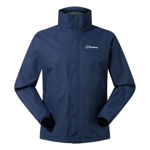 Berghaus Herren RG Alpha 2.0 Wasserdichte Shell Jacke, extra atmungsaktiver, strapazierfähiger, leichter Mantel, Blau, M Berghaus Herren RG Alpha 2.0 Wasserdichte Shell Jacke, extra atmungsaktiver, strapazierfähiger, leichter Mantel, Blau, M von Berghaus