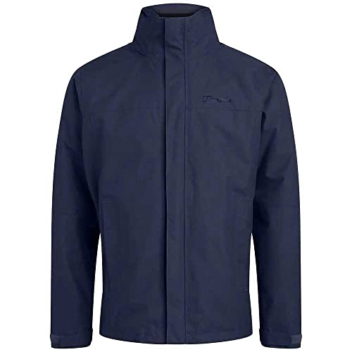 Berghaus Herren RG Alpha 3-in-1 wasserdichte Jacke mit abnehmbarem Fleece, extra Komfort, leichter Mantel, schwarz von Berghaus