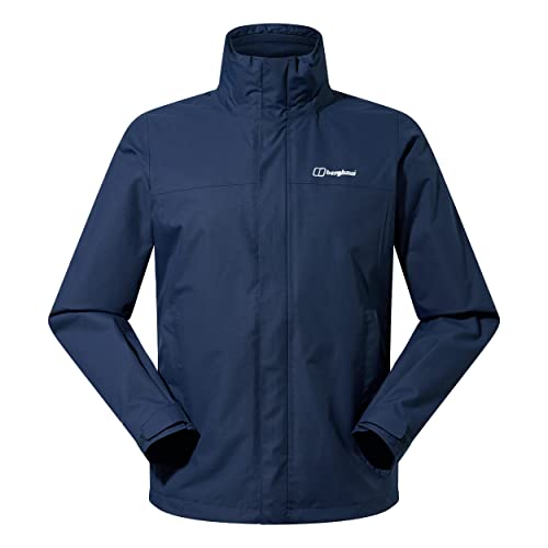 Berghaus Herren RG Alpha 3-in-1 wasserdichte Jacke mit abnehmbarem Fleece, extra Komfort, leichter Mantel, schwarz von Berghaus