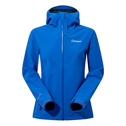 Berghaus Damen Mehan Vented Wasserdichte Shell Jacke, strapazierfähiger, atmungsaktiver Regenmantel, Blau, 34 EU Berghaus Damen Mehan Vented Wasserdichte Shell Jacke, strapazierfähiger, atmungsaktiver Regenmantel, Blau, 34 EU von Berghaus