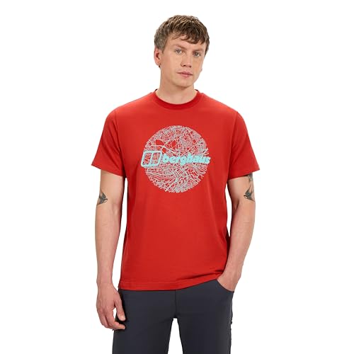 Berghaus Men's Map of The Toon Tee, Mica, XS Berghaus Men's Map of The Toon Tee, Mica, XS von Berghaus