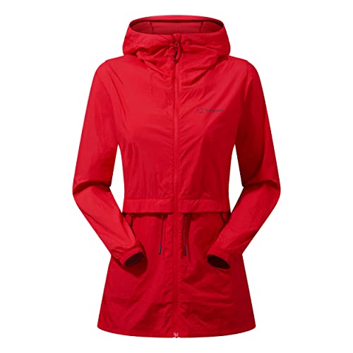 Berghaus Damen Milham Winddichte Softshell Jacke , Rot, 40 EU von Berghaus