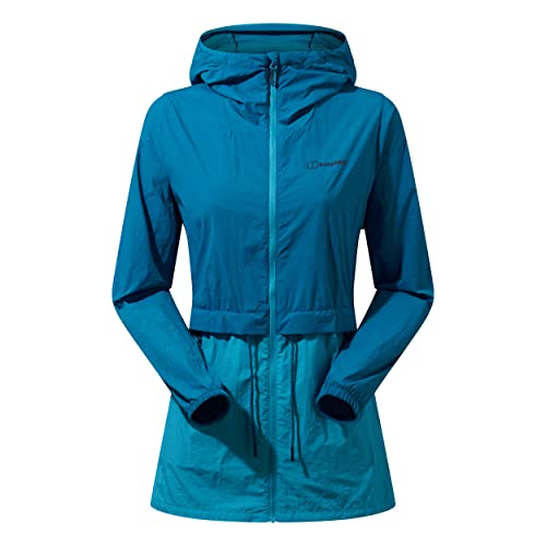 Berghaus Damen Milham Winddichte Softshell Jacke , Blau, 36 EU von Berghaus