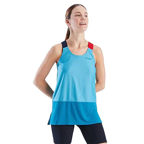 Berghaus Nesna Feuchtigkeitsregulierendes Baselayer-T-Shirt für Damen, Navagio Bay/Seaport von Berghaus