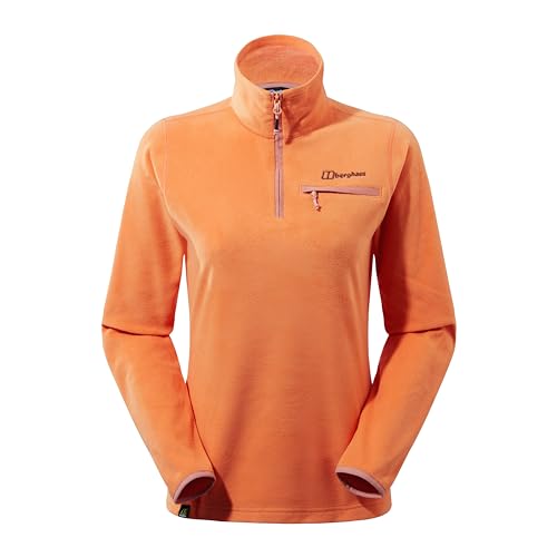 Berghaus Prism 2.0 Micro HZ Fleece für Damen, Peach Bloom, 40 von Berghaus