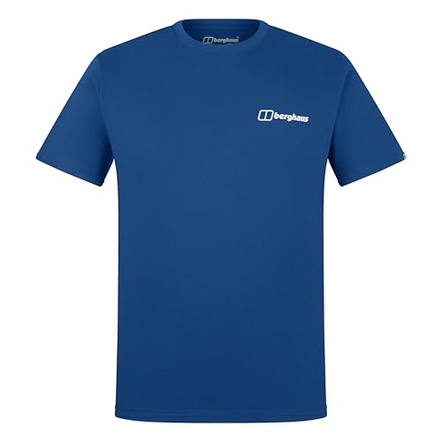 Berghaus Rolling Peaks T-Shirt für Herren, Hale Navy, S Berghaus Rolling Peaks T-Shirt für Herren, Hale Navy, S von Berghaus
