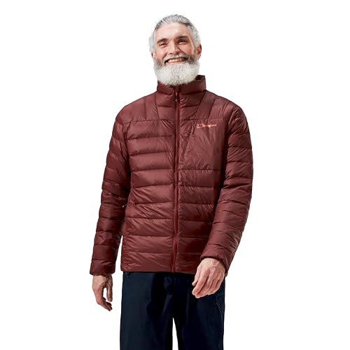 Berghaus Silksworth Down Insulated Jacke für Herren, Burgunderrotes Rehkitz, M von Berghaus