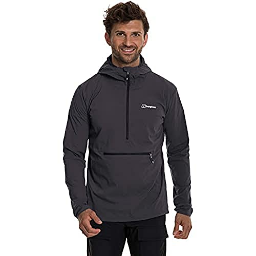 Berghaus Theran Kapuzenjacke mit halblangem Reißverschluss für Herren, Limoges, 2XL von Berghaus