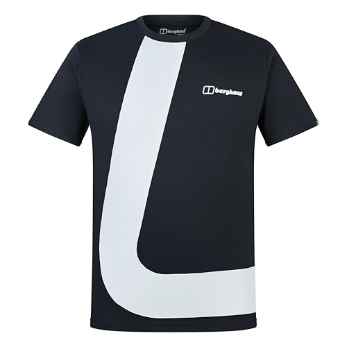 Berghaus Travlek T-Shirt für Herren, Black/Black, 2XL Berghaus Travlek T-Shirt für Herren, Black/Black, 2XL von Berghaus