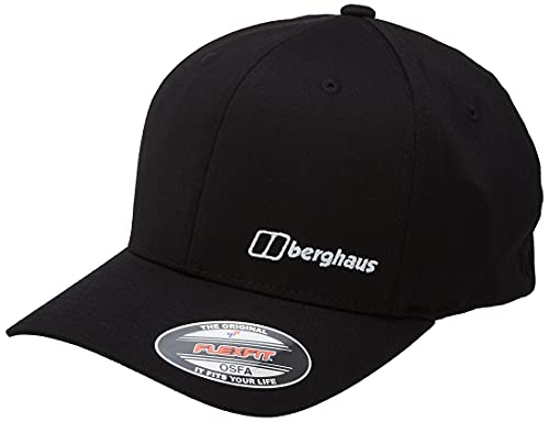 Berghaus Unisex Inflection Flexfit Kappe Cap, Schwarz, Einheitsgröße EU von Berghaus