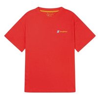 Cyclops Shortsleeve Tee, Unisex T-Shirt, M, MOUNTAIN CARMINE, Berghaus von Berghaus