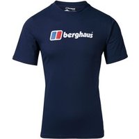 Klassisches Big Logo Tee, Herren T-Shirt, XS (45), DUSK, Berghaus von Berghaus