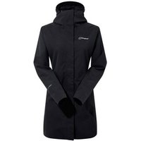 Omeara Lange Jacke, Damen Jacke, 8 (34), BLACK/BLACK, Berghaus von Berghaus