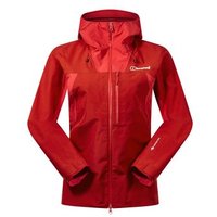 Wasserdichte Ridge-Seeker Jacket, Damen Jacke, 14 (40), MOUNTAIN CARMINE, Berghaus von Berghaus