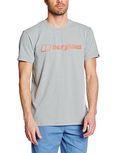 berghaus Herren Voyager Lines T-Shirt S grau berghaus Herren Voyager Lines T-Shirt S grau von Berghaus