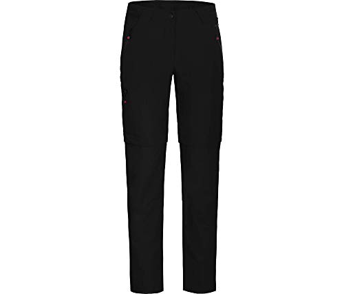 Bergson VIDAA Comfort Zipp-Off | Damen Wanderhose, leicht, strapazierfähig, Black [900], 20 - Damen von Bergson