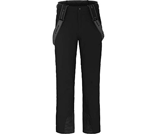 Bergson Flex | Herren Skihose, wattiert, bielastisch, 20000 mm Wassersäule, Black [900], 60 - Herren von Bergson