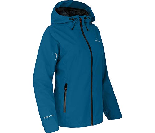 Bergson Helli | Damen Regenjacke, Netzfutter, 12000 mm Wassersäule, Blue Sapphire [307], 23 - Damen von Bergson