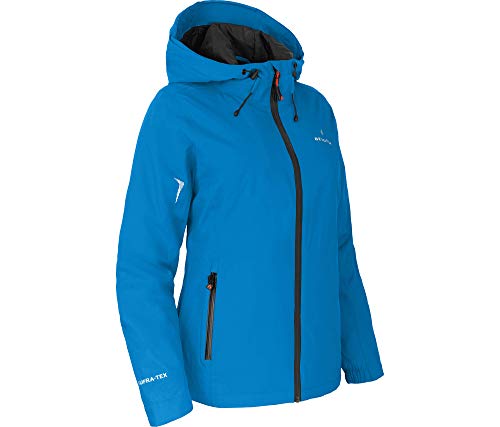 Bergson Helli Thermo | Damen Regenjacke, leicht wattiert, 12000 mm Wassersäule, Blue Aster [337], 25 - Damen von Bergson