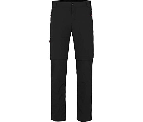 Bergson ARRESÖ Comfort Zipp Off | Herren Wanderhose, leicht, strapazierfähig, Black [900], 26 - Herren von Bergson