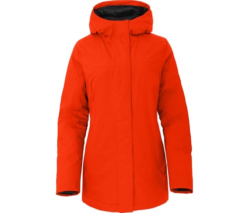 Bergson JOKINE | Damen Winterparka, warm wattiert, 20000 mm Wassersäule, Paprika Flame [582], 48 - Damen von Bergson