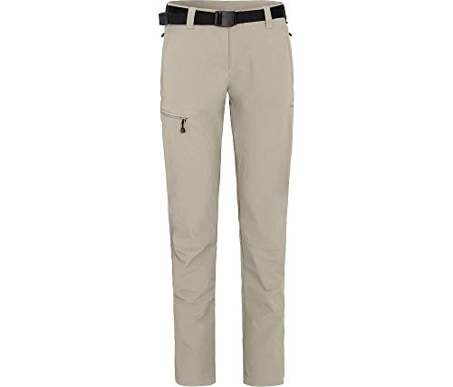 Bergson MENA (Slim) | Damen Wanderhose, vielseitig, pflegeleicht, Feather Gray [743], 19 - Damen von Bergson