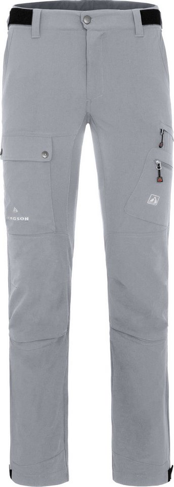Bergson Outdoorhose BOGONG Herren Wanderhose, vielseitig, viele Taschen, Normalgrößen, hellgrau Bergson Outdoorhose BOGONG Herren Wanderhose, vielseitig, viele Taschen, Normalgrößen, hellgrau von Bergson