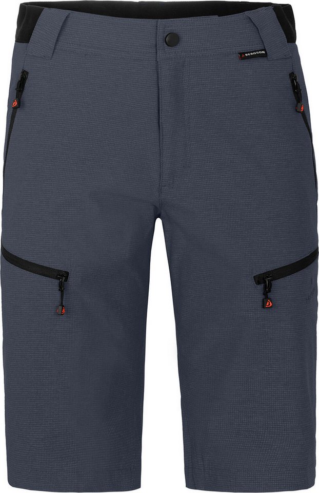 Bergson Outdoorhose LEBIKO Bermuda Herren Wandershorts, robust, elastisch, Normalgrößen, grau/blau Bergson Outdoorhose LEBIKO Bermuda Herren Wandershorts, robust, elastisch, Normalgrößen, grau/blau von Bergson