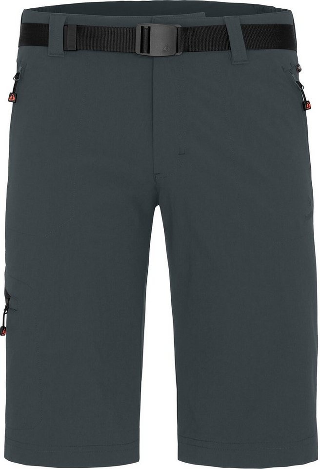 Bergson Outdoorhose REDWOOD BERMUDA Herren Wandershorts, vielseitig, pflegeleicht, Normalgrößen, dunkel g von Bergson