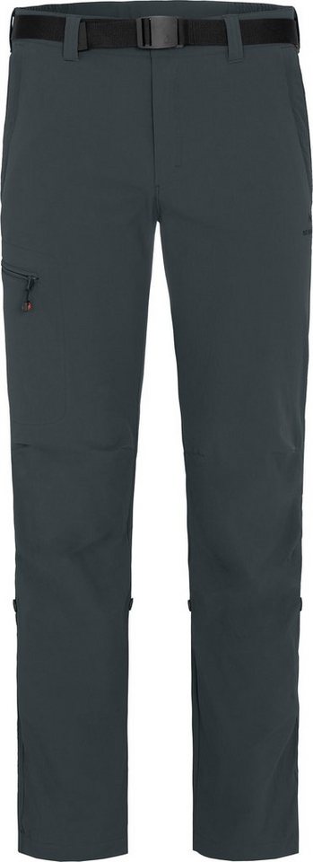 Bergson Outdoorhose REDWOOD Herren Wanderhose, vielseitig, pflegeleicht, Langgrößen, dunkel grau von Bergson