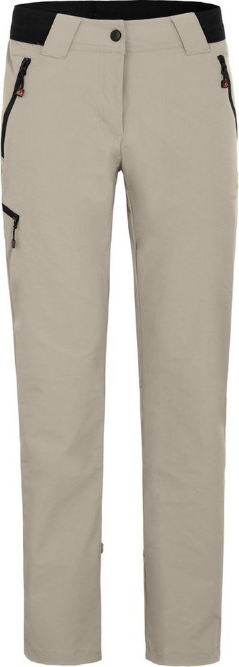 Bergson Outdoorhose VIDAA COMFORT Damen Wanderhose, leicht, strapazierfähig, Normalgrößen, beige von Bergson