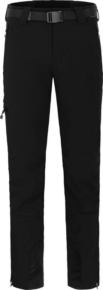 Bergson Outdoorhose VILLE Herren Wanderhose, robust, ganzjährig nutzbar, Normalgrößen, schwarz von Bergson