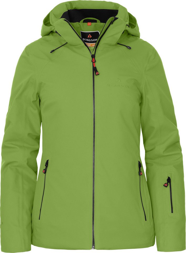 Bergson Outdoorjacke RANUA Damen Skijacke & Winterjacke, wattiert, recycelt, 20000 mm Wassersäul von Bergson