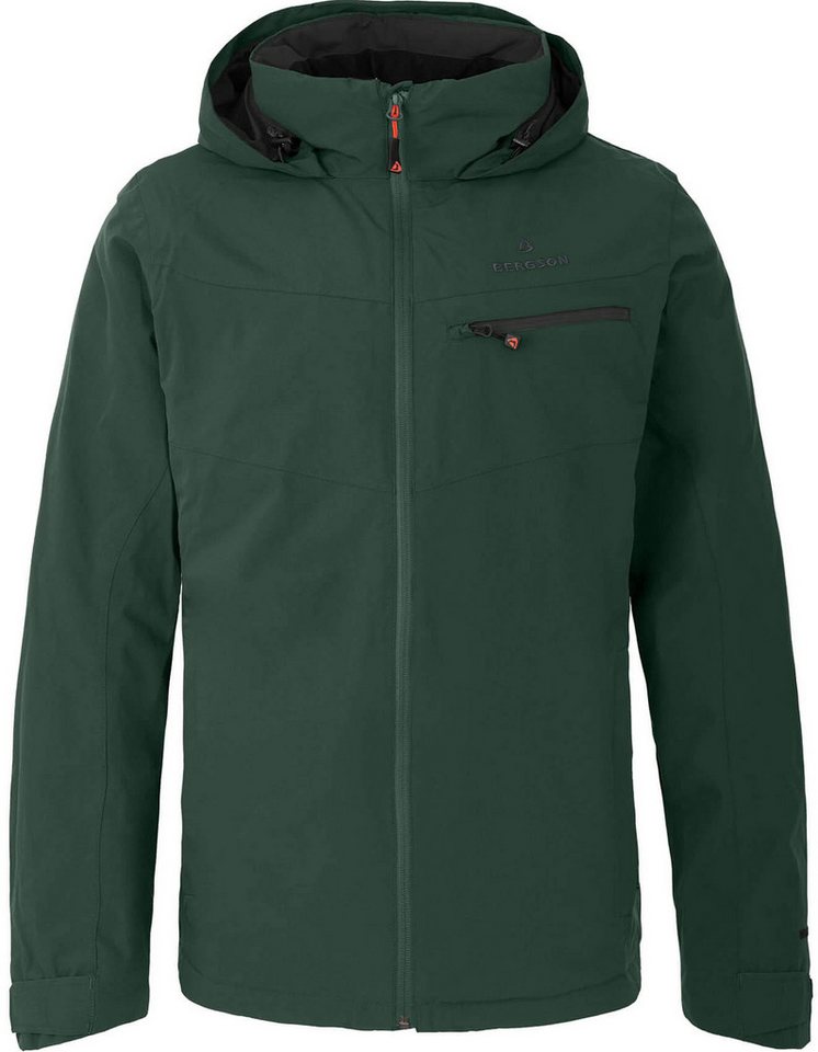 Bergson Regenjacke TALLMOS Herren Regenjacke, Netzfutter, 20000 mm Wassersäule, Normalgrößen, du Bergson Regenjacke TALLMOS Herren Regenjacke, Netzfutter, 20000 mm Wassersäule, Normalgrößen, du von Bergson