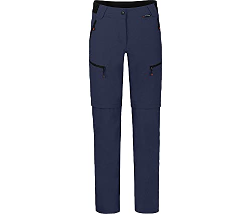 Bergson PORI Zipp-Off | Damen Wanderhose, robust, elastisch, Peacoat Blue [368], 42 - Damen von Bergson