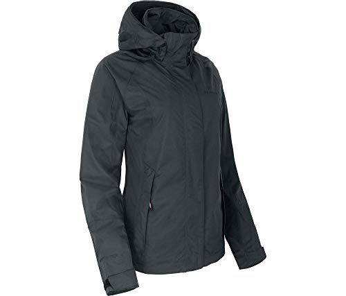 Bergson ROCKRIDER | Damen Regenjacke, Netzfutter, 12000 mm Wassersäule, Ebony [949], 42 - Damen von Bergson