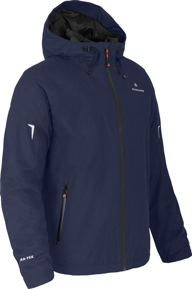 Bergson Regenjacke EGGEN THERMO Herren Regenjacke, leicht wattiert, 12000 mm Wassersäule, Normalgröße Bergson Regenjacke EGGEN THERMO Herren Regenjacke, leicht wattiert, 12000 mm Wassersäule, Normalgröße von Bergson