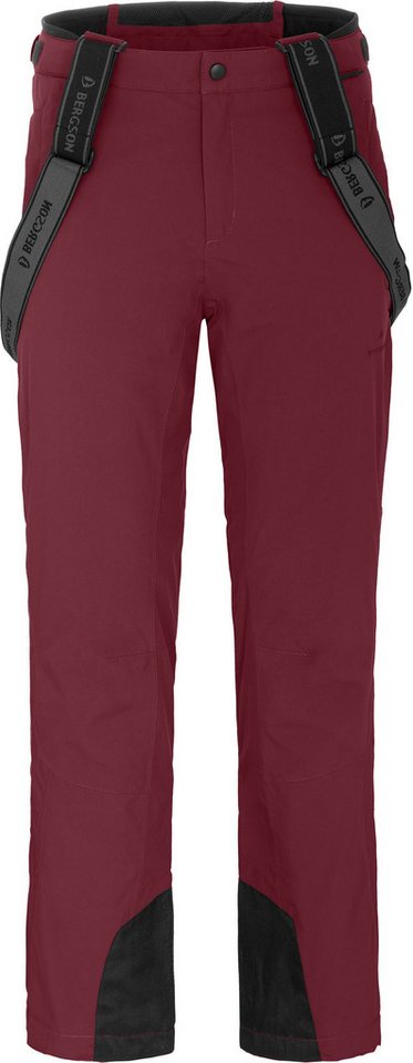 Bergson Skihose FLEX light Herren Skihose, unwattiert, 20000mm Wassersäule, Langgrößen, rot/braun Bergson Skihose FLEX light Herren Skihose, unwattiert, 20000mm Wassersäule, Langgrößen, rot/braun von Bergson