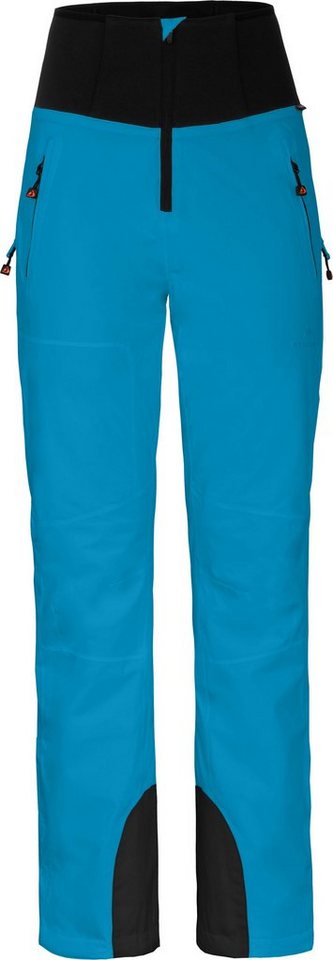 Bergson Skihose MIEN Slim Damen Skihose, wattiert, 20000 mm Wassersäule, Kurzgrößen, Ozean blau von Bergson