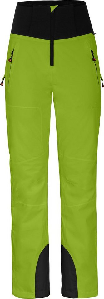 Bergson Skihose MIEN Slim Damen Skihose, wattiert, 20000 mm Wassersäule, Kurzgrößen, lime grün von Bergson