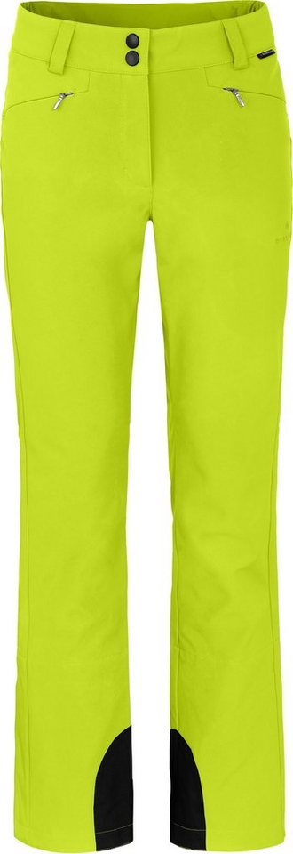 Bergson Skihose SAIMAA Damen Softshell Skihose, winddicht, elastisch, Kurzgrößen, leuchtend von Bergson